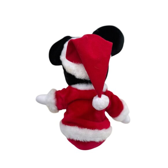 Disney Parks Christmas Santa Mickey Mouse Medium Plush - Picture 6 of 15